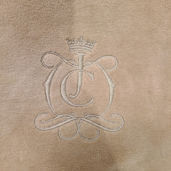 Juicy Couture Laptop Travel Shoulder Bag Tan Beige - Picture 3 of 3